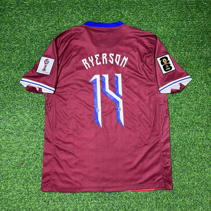 Norway National Team World Cup 2026 Julian Ryerson Red Football Soccer Kit Jersey