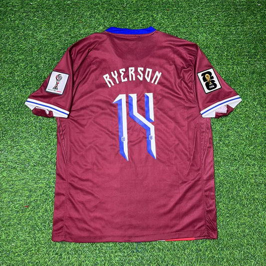 Norway National Team World Cup 2026 Julian Ryerson Red Football Soccer Kit Jersey