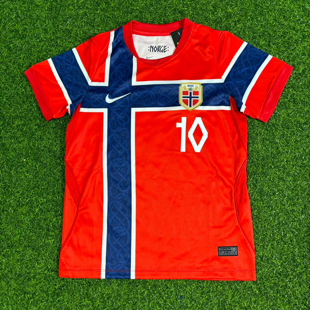 Norwegen Nationalmannschaft WM 2026 Martin Odegaard Kinder Fußball-Trikot