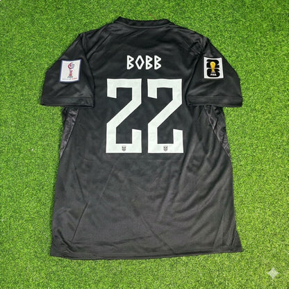 Norway National Team World Cup 2026 Oscar Bobb Away Black Football Soccer Kit Jersey