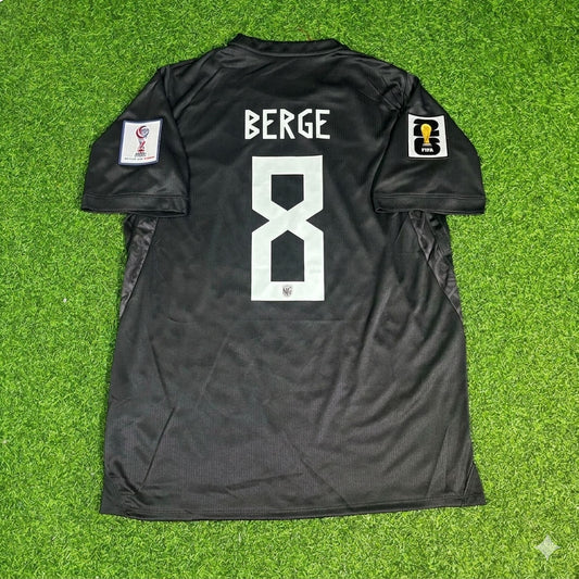 Norway National Team World Cup 2026 Sander Berge Away Black Football Soccer Kit Jersey