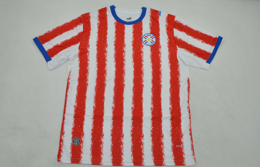 Paraguay National Team World Cup 2026 Football Soccer Kit Jersey