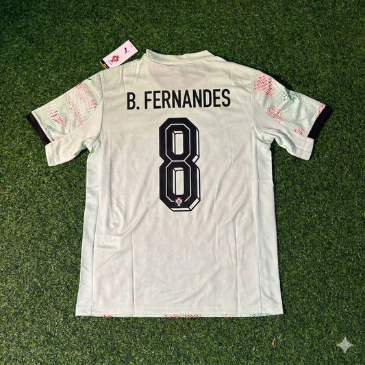 Portugal National Team World Cup 2026 Bruno Fernandes Football Soccer Kit Jersey