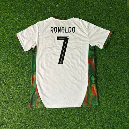 Portugal National Team World Cup 2026 Cristiano Ronaldo White Football Soccer Kit Jersey