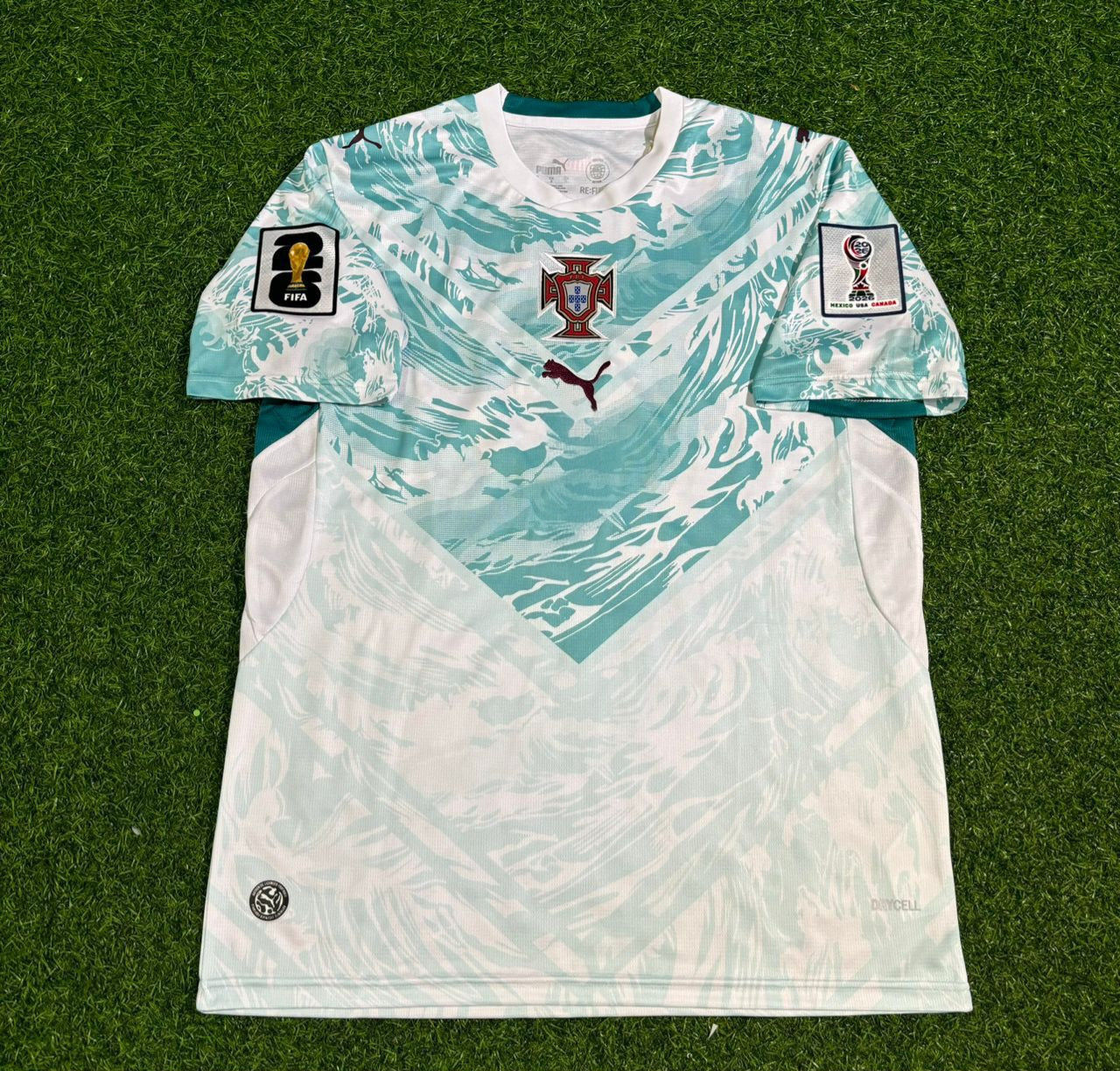 Portugal National Team World Cup 2026 Joao Cancelo Away White Football Soccer Kit Jersey