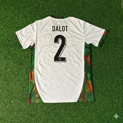Portugal National Team World Cup 2026 Diego Dalot White Football Soccer Kit Jersey