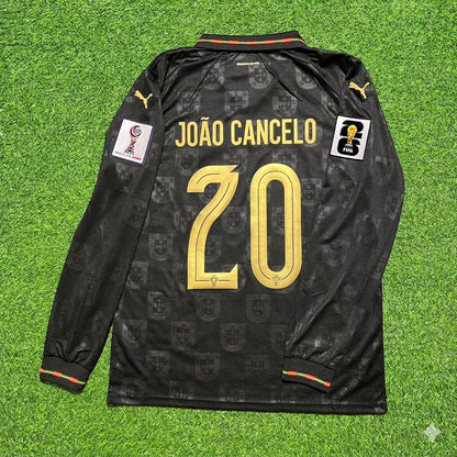 Portugal National Team World Cup 2026 João Cancelo Long Sleeve Home Football Soccer Kit Jersey