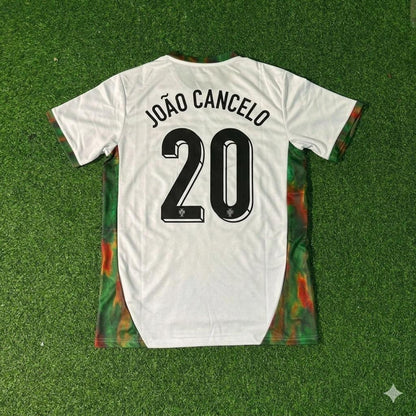 Portugal National Team World Cup 2026 Joao Cancelo White Football Soccer Kit Jersey