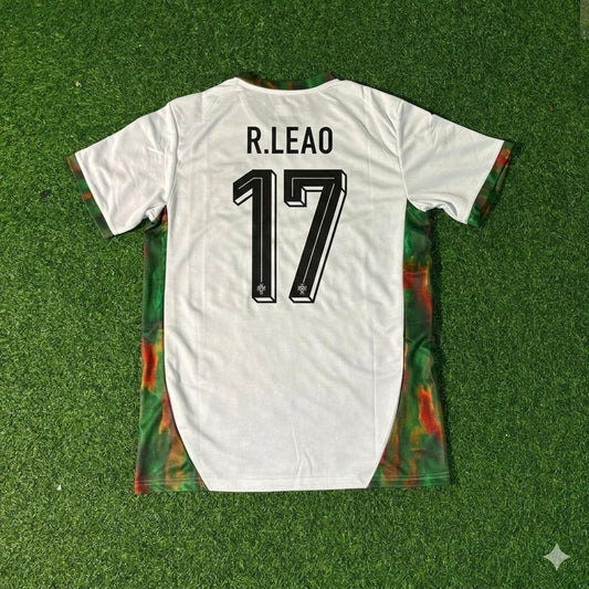 Portugal National Team World Cup 2026 Rafael Leao White Football Soccer Kit Jersey