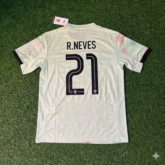 Portugal National Team World Cup 2026 Ruben Neves Football Soccer Kit Jersey