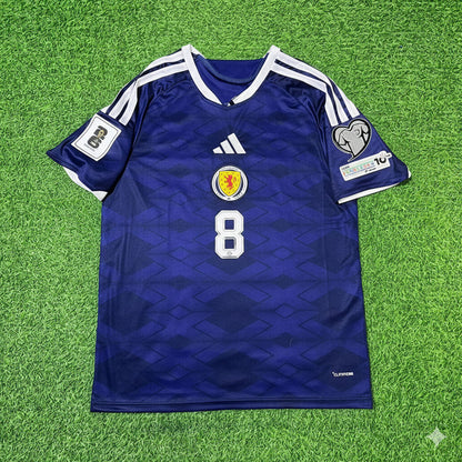 Scotland National Team World Cup 2026 Billy Gilmour Football Soccer Kit Jersey