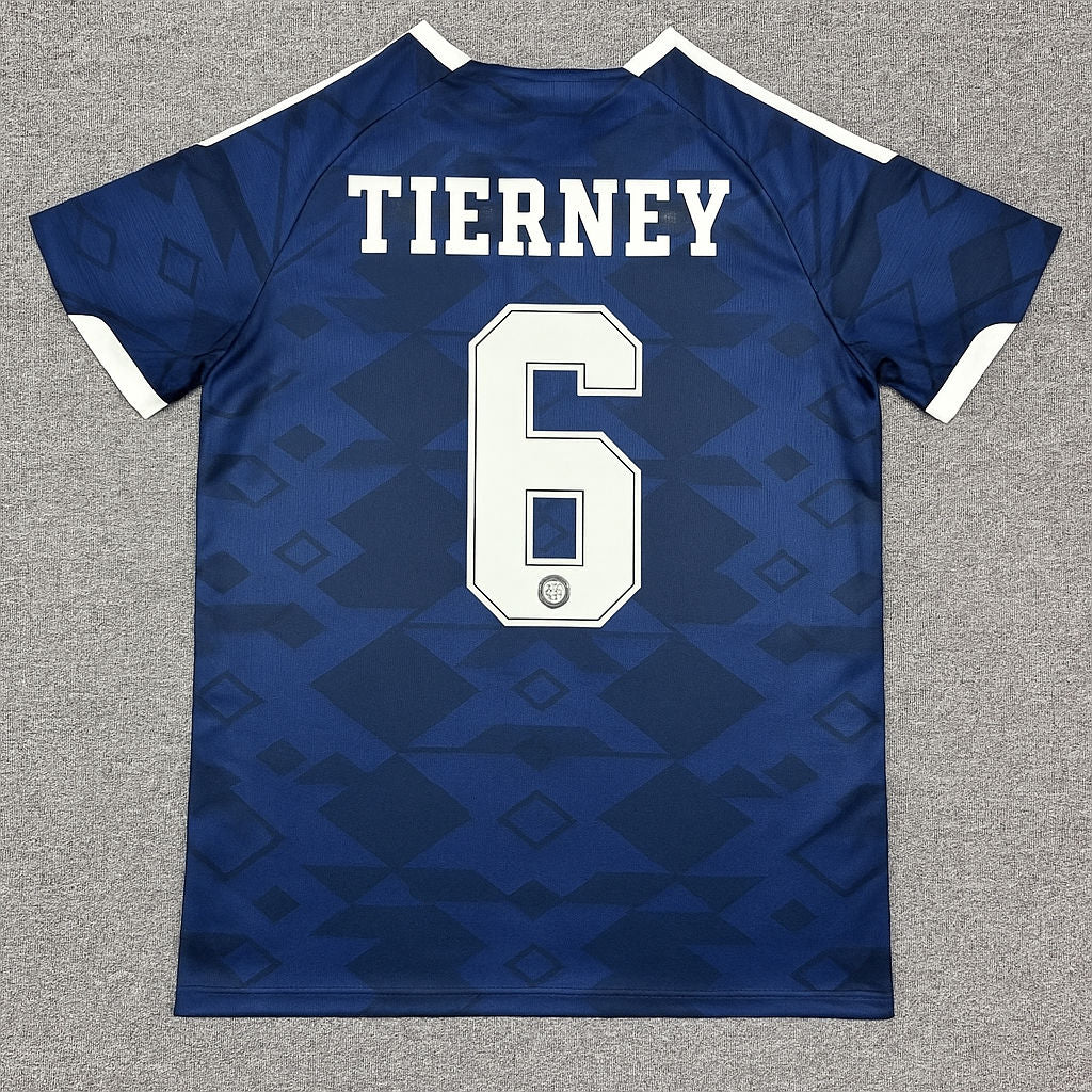 Scotland National Team World Cup 2026 Kieran Tierney Football Soccer Kit Jersey