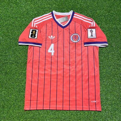 Scotland National Team World Cup 2026 Scott McTominay Away Football Soccer Kit Jersey