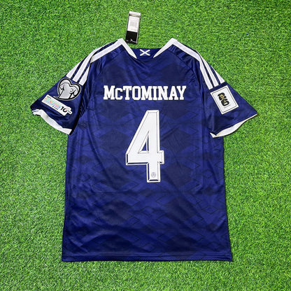 Scotland National Team World Cup 2026 Scott McTominay Football Soccer Kit Jersey