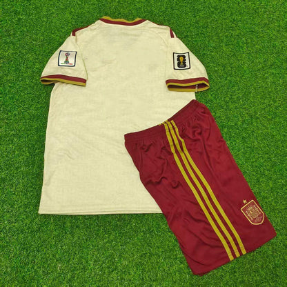 Spain National Team World Cup 2026 Children Away Football Soccer Kit Jersey