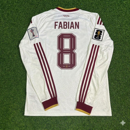 Spain National Team World Cup 2026 Fabián Ruiz Peña Long Sleeve Away Football Soccer Kit Jersey