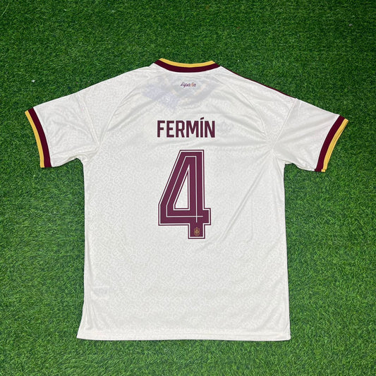 Spain National Team World Cup 2026 Fermín López Away Football Soccer Kit Jersey