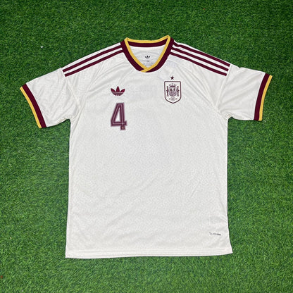 Spain National Team World Cup 2026 Fermín López Away Football Soccer Kit Jersey