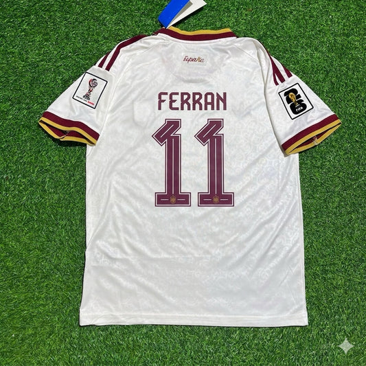 Spain National Team World Cup 2026 Ferrán Torres Away Football Soccer Kit Jersey