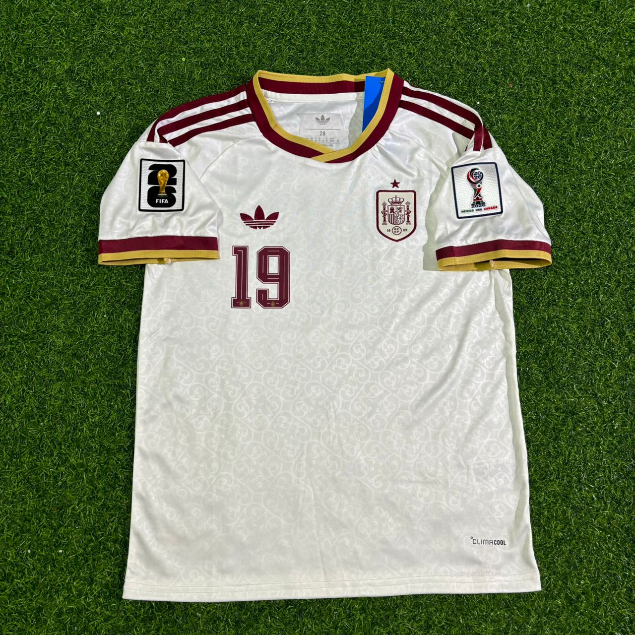 Spain National Team World Cup 2026 Lamine Yamal Children Football Soccer Kit Jersey