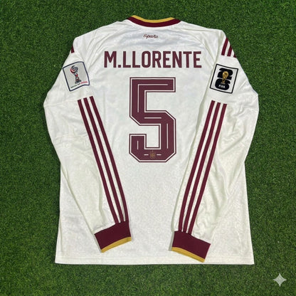 Spain National Team World Cup 2026 Marcos Llorente Long Sleeve Away Football Soccer Kit Jersey