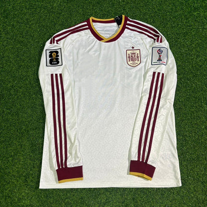Spain National Team World Cup 2026 Fabián Ruiz Peña Long Sleeve Away Football Soccer Kit Jersey