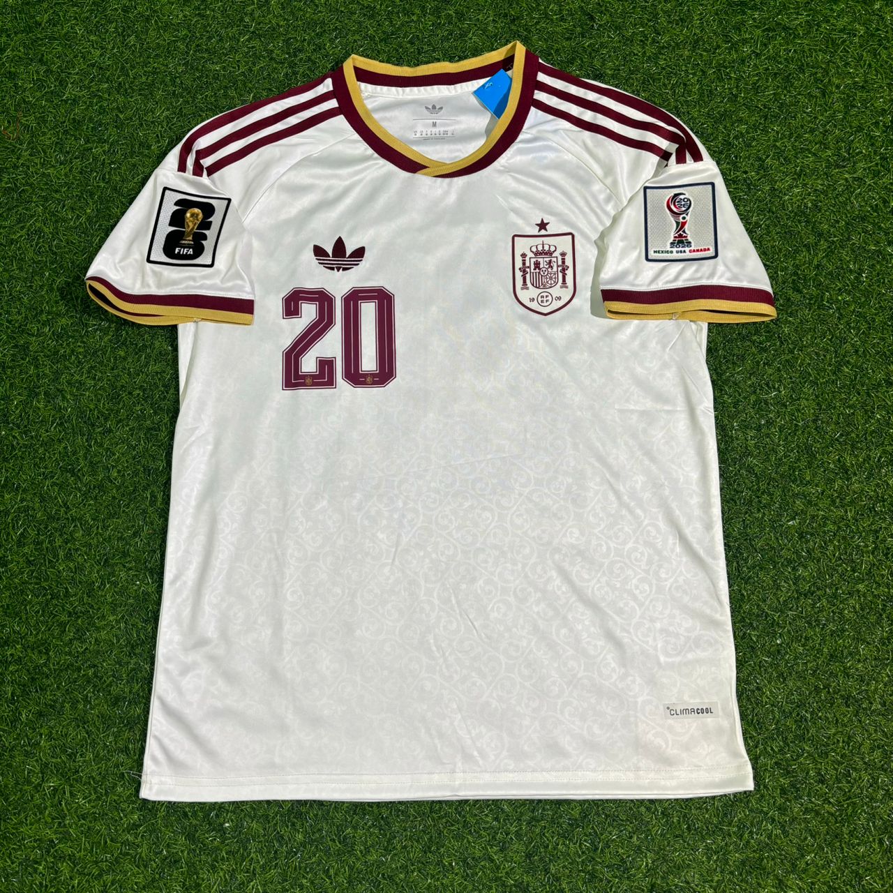 Spain National Team World Cup 2026 Pedri Away Football Soccer Kit Jersey
