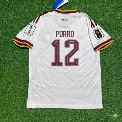 Spain National Team World Cup 2026 Pedro Porro Away Football Soccer Kit Jersey