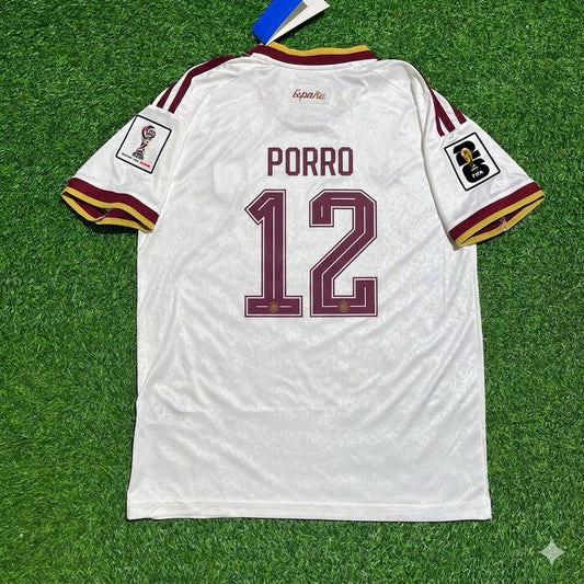 Spain National Team World Cup 2026 Pedro Porro Away Football Soccer Kit Jersey