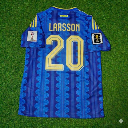 Sweden National Team World Cup 2026 Hugo Larsson Football Soccer Kit Jersey