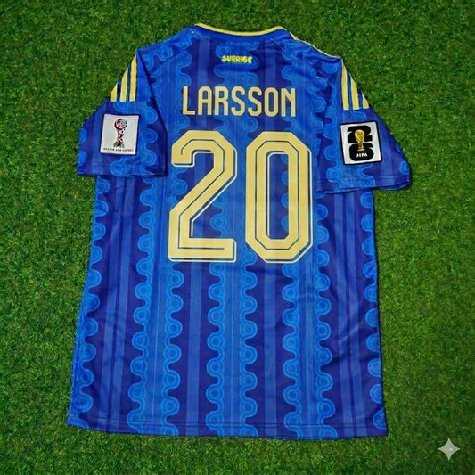 Sweden National Team World Cup 2026 Hugo Larsson Football Soccer Kit Jersey