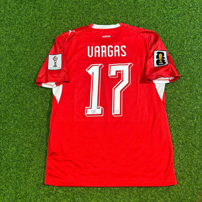 Switzerland National Team World Cup 2026 Ruben Vargas Football Soccer Kit Jersey