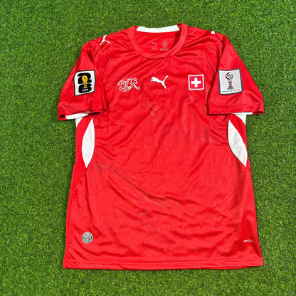 Switzerland National Team World Cup 2026 Ruben Vargas Football Soccer Kit Jersey