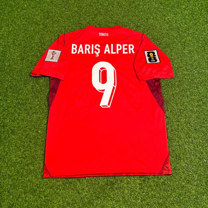 Turkey National Team World Cup 2026 Barış Alper Yılmaz Home Red Football Soccer Kit Jersey