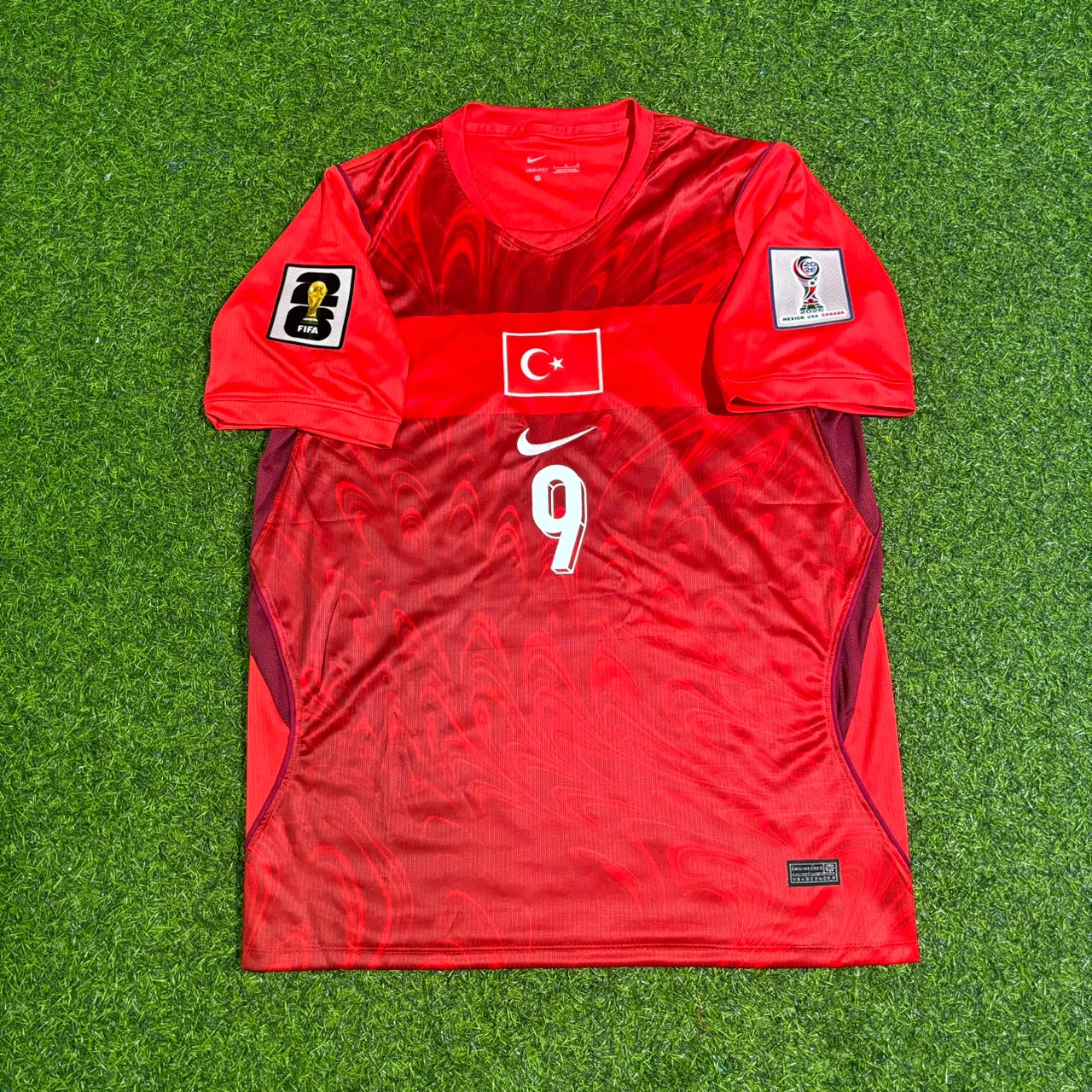 Turkey National Team World Cup 2026 Barış Alper Yılmaz Home Red Football Soccer Kit Jersey