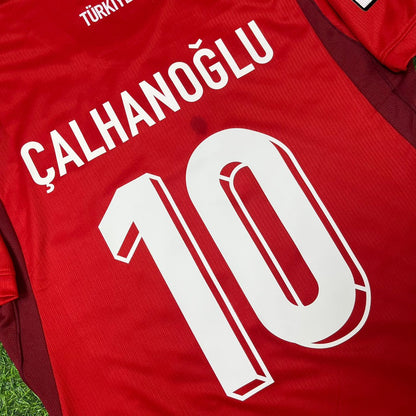 Turkey National Team World Cup 2026 Hakan Çalhanoğlu Home Red Football Soccer Kit Jersey