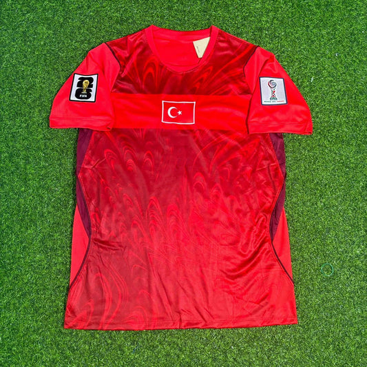 Turkey National Team World Cup 2026 Home Red Football Soccer Kit Jersey