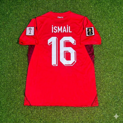 Turkey National Team World Cup 2026 İsmail Yüksek Home Red Football Soccer Kit Jersey