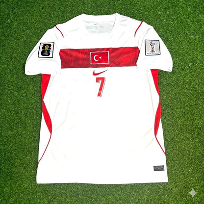Turkey National Team World Cup 2026 Kerem Aktürkoğlu Away White Football Soccer Kit Jersey