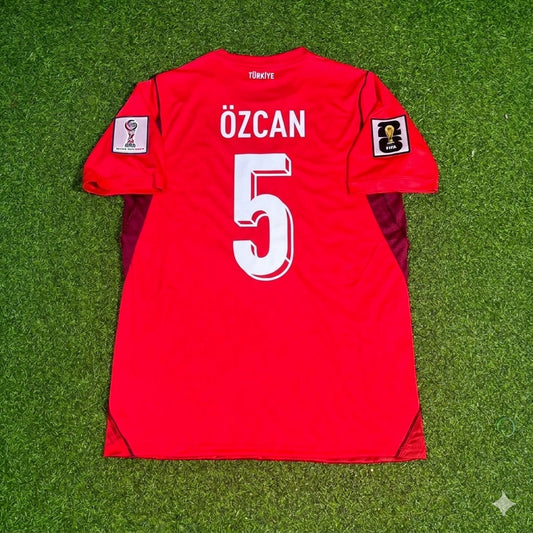 Turkey National Team World Cup 2026 Salih Özcan Home Red Football Soccer Kit Jersey