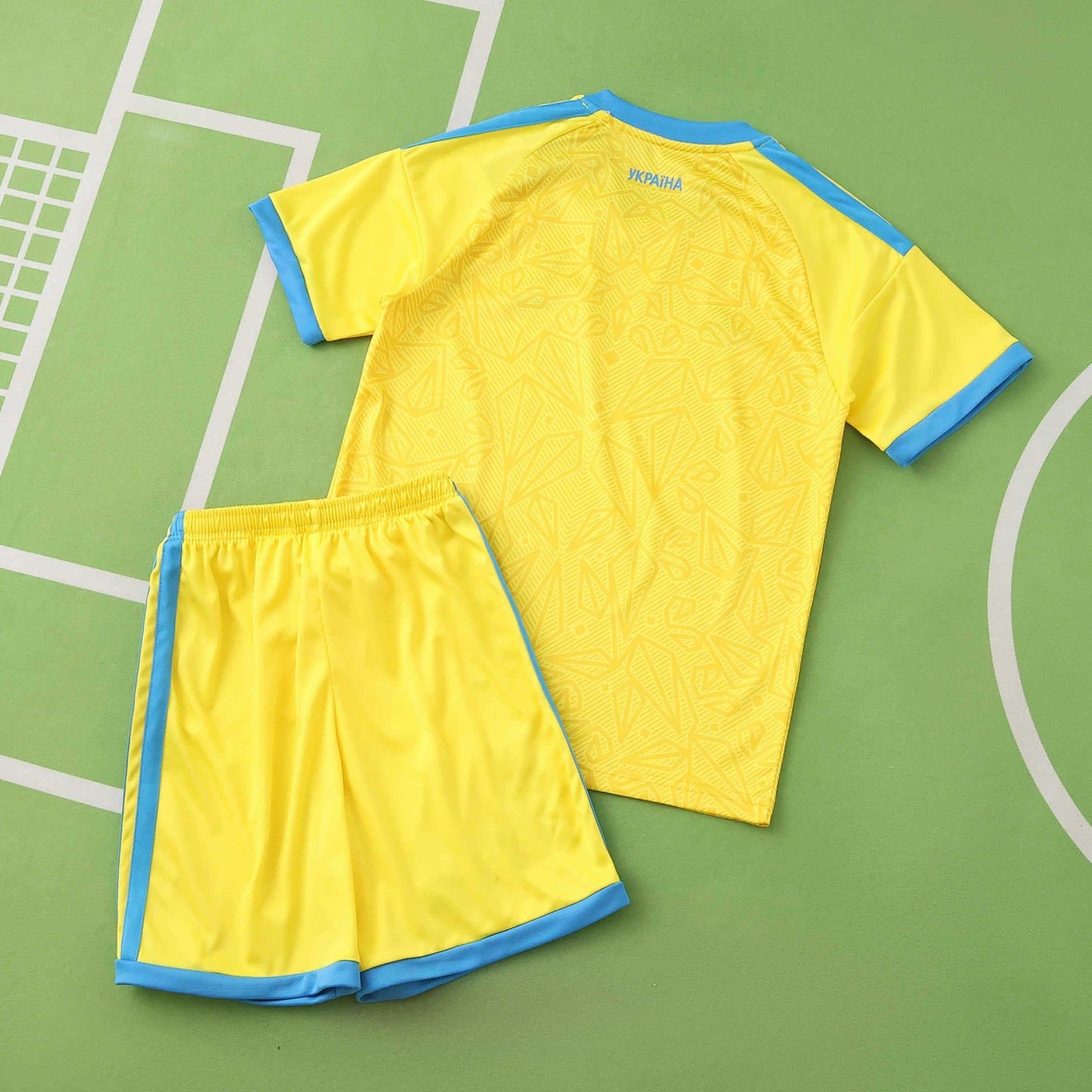 Ukraine National Team World Cup 2026 Children Football Soccer Kit Jersey