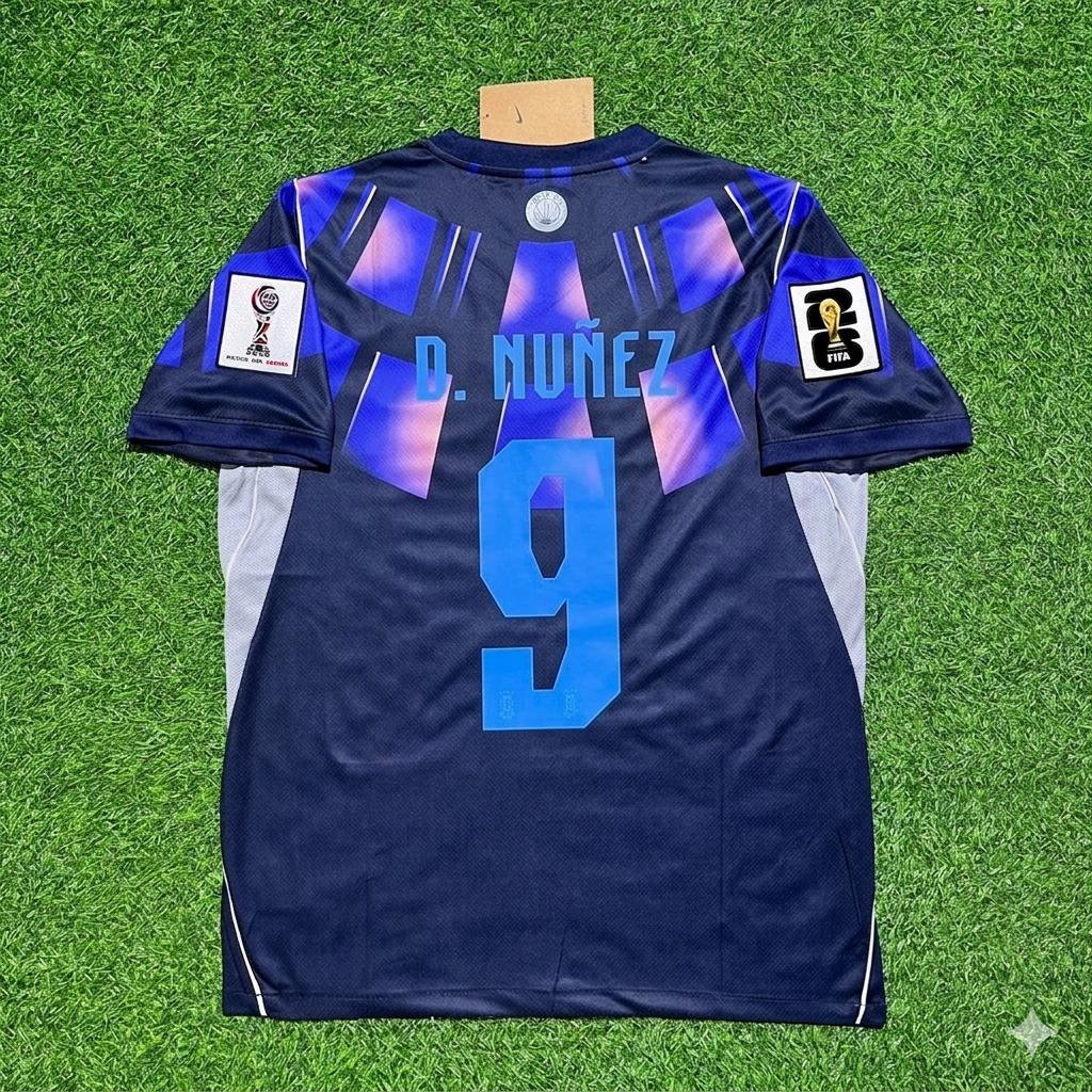 Uruguay National Team World Cup 2026 Darvin Nunez Football Soccer Kit Jersey
