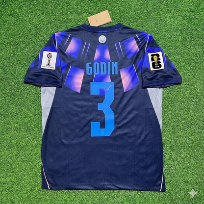 Uruguay National Team World Cup 2026 Diego Godin Football Soccer Kit Jersey