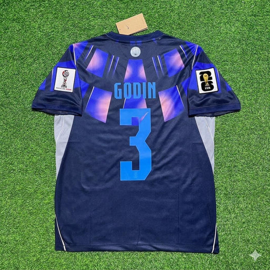 Uruguay National Team World Cup 2026 Diego Godin Football Soccer Kit Jersey