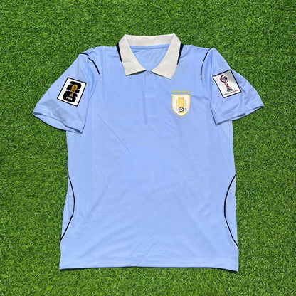 Uruguay National Team World Cup 2026 Mathías Olivera Home Blue Football Soccer Kit Jersey
