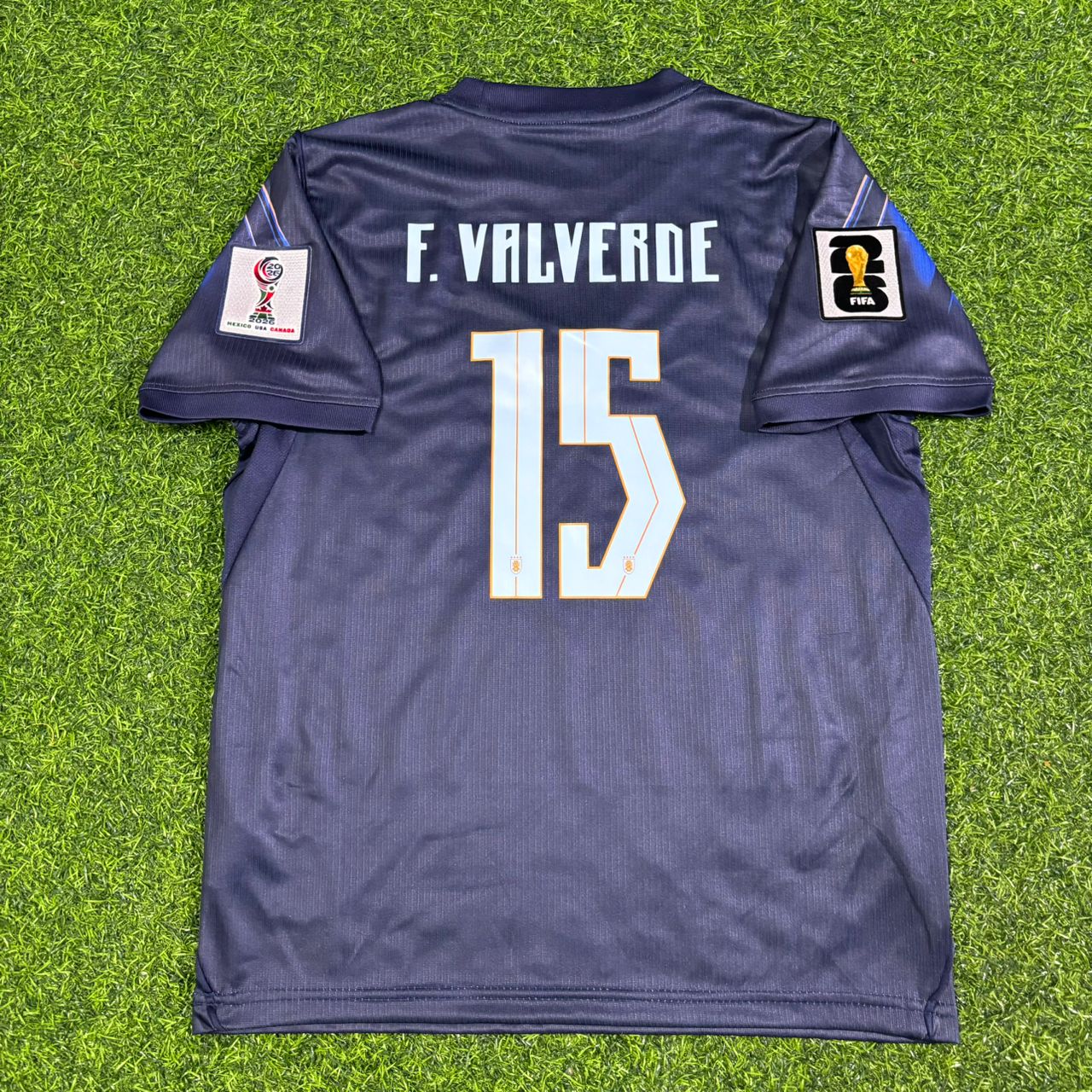 Uruguay National Team World Cup 2026 Federico Valverde Children Football Soccer Kit Jersey