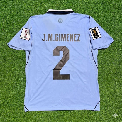 Uruguayische Nationalmannschaft Weltmeisterschaft 2026 José María Giménez Heim Blau Fußball Trikot