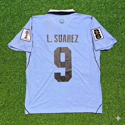 Uruguay National Team World Cup 2026 Luis Suárez Home Blue Football Soccer Kit Jersey
