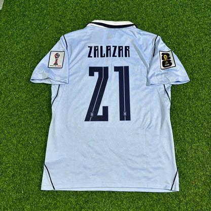Uruguay National Team World Cup 2026 Rodrigo Zalazar Home Blue Football Soccer Kit Jersey