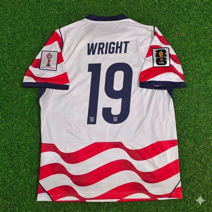 USA National Team World Cup 2026 Haji Wright Home Football Soccer Kit Jersey